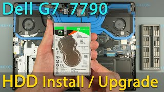 Dell G7 install Hard Drive or SSD