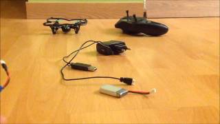 Test du Hubsan x4 h107C - Mini Drone