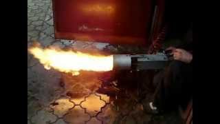 СВЕРХМОШНАЯ ГОРЕЛКА НА ОТРАБОТАННЫХ МАСЛАХ РАССЧЁТНОЙ МОЩНОСТЬЮ 300 кВт Waste Oil Burner, Nozzle DIY