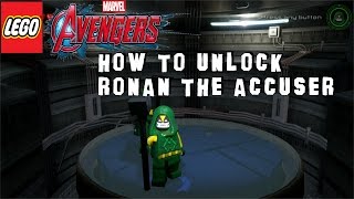 Lego Marvel Avengers - How to Unlock Ronan the Accuser (Guardians of the Galaxy)