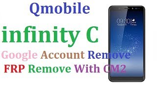 Q mobile infinity C google account remove Frp remove with cm2