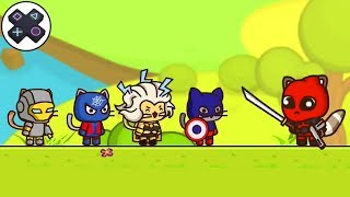 Ударный отряд КОТЯТ из STEAM | СЕКРЕТНЫЙ УРОВЕНЬ А | Мультик ИГРА Strike Force Kitty