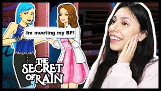 MEETING HER ONLINE BOYFRIEND FOR THE FIRST TIME! - THE SECRET OF RAIN (Episode 11) - App Game