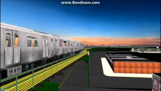 OpenBVE ►Trippy R160 on the Q Train!◀