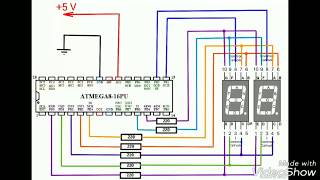 Семисегментные индикаторы и Atmega8. Динамическая индикация.