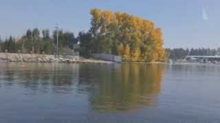 Прогулка на яхте. Новосибирск. Обское море и Бердский залив, Обское водохранилище.