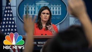 White House Press Briefing - November 27, 2017 | NBC News