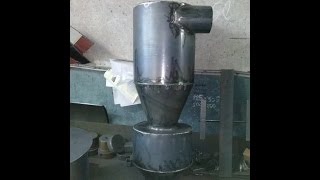 DIY Как сделать  циклон на пескоструйную камеру