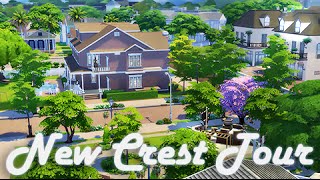 The Sims 4 | World Tour | Newcrest + How I "Built" My World, Families, Venues.
