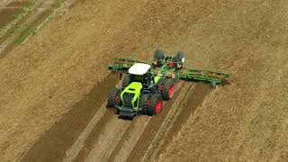 Amazone Performance Tour Catros America Claas Xerion 2018 Part1