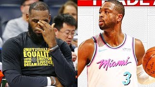 LeBron James reacts to Dwyane Wade Trade to Miami Heat! Cavaliers Trade Dwyane Wade to Miami Heat