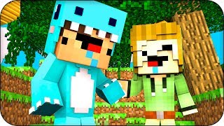 NOS CONVERTIMOS EN NOOBS ?? BEBE MILO Y VITA MINECRAFT ROLEPLAY + TROLL HISTORIAS AVENTURAS