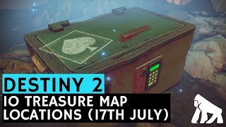 Destiny 2 / IO Treasure Map Locations, Cayde-6's Stash (17th July)