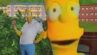 The Simpsons Hit & Run - Nightmare Homer Mod + Nightmare Bart CAR Mod