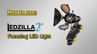 How to use: LEDZILLA 2 - daylight onboard LED