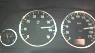 Opel Astra Classic 1.4 twinport - max speed after chip-tuning.