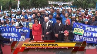 Bandung Meriah Sambut Kunjungan Raja Swedia, Bertemu Viking Persib