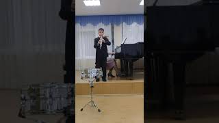 Григор Аревян, 12 лет, гобой, "Испанский танец N°1"(М.Мошковский)
