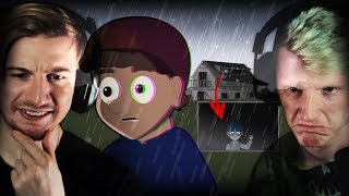 WHY YOU SHOULDN'T PLAY HIDE AND SEEK IN AN ABANDONED BARN!! | Scary Animated Stories (REACTION)