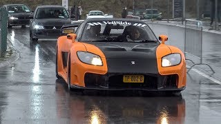 Modified Cars Arriving - Veilside RX-7, 950HP Supra, 650HP RS3, Skyline R34, Armytrix GT-R, M4 F82
