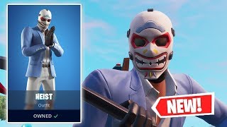 NEW HEIST Skin Gameplay in Fortnite!