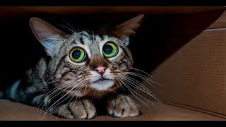 ЧЕЛЛЕНДЖ / Чего боится котенок Тигр? Угадай ! ))  Развивающий канал Супер Милана ТВ