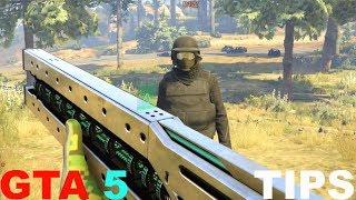 GTA 5 GUNRUNNING DLC 8 TIPS, TRICKS, RAILGUN, ROCKET BIKE GTA 5 ONLINE