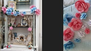 इस दिवाली घर सजाये DIWALI HOME DECORATION IDEAS USING HANDMADE FLOWERS