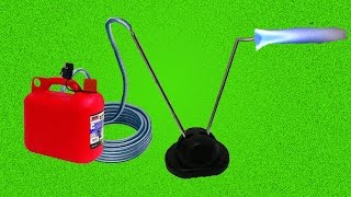 Как сделать горелку из телескопической антенны /  How to make a burner from a telescopic antenna