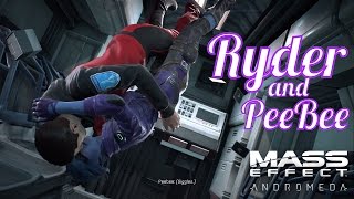 Mass Effect Andromeda Scott Ryder and PeeBee Romance Scene