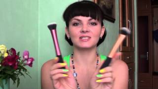 Мои новые и ОЧЕНЬ любимые кисти(Real Techniques и MAC 217)