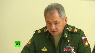 Шойгу заявил об использовании террористами отравляющих веществ в Сирии