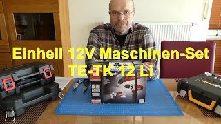 Einhell 12V Maschinen Set TE-TK 12 Li