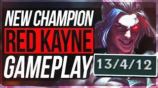 KAYN IS SO BROKEN!! - Red Form Kayn Jungle Gameplay (Darkin Form) - League of Legends