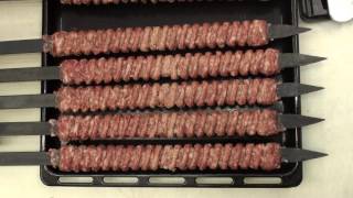 Şahveli Full Otomatik Kebap Saplama Makinası Seri imalat