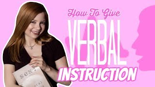 How to Give Verbal Instruction In The Bedroom - Coffee With Alice Little