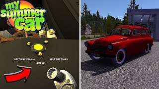 SHOW BOLT SIZES V2 - RUSCKO OVERHAUL - My Summer Car #154 (Mod)