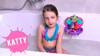 Распаковка Ванночки Для Русалки Ариэль - Купаем Русалку Барби В Ванной | Hello Katty