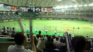 2012都市対抗野球　伯和ビクトリーズの応援風景①