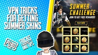 VPN Tricks for Getting Summer Skins || PUBG Mobile Tips and Tricks