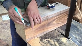 Amazing Skills Woodworking Extremely High Technical To Create Masterpiece Hand-Crafted, How To, DIY