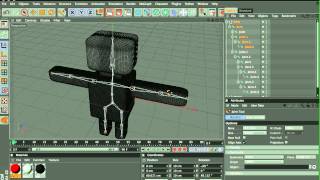 How to animate a model in Cinema 4D (Character rigging)