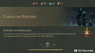 Derrotando o porteiro fácil.......