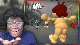 WHY IS MARIO NAKED?! | SMG4: If Mario was in Cuphead