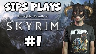 Sips Plays Skyrim (21/2/18) - #1 - Old Hogan
