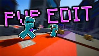 Minecraft PvP Duel with Shaders, Replay Mod and velocity ramps