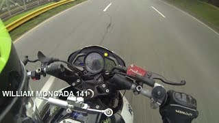 PULSAR 200 NS TOP SPEED 175 K/H WORLD RECORD