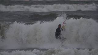 Surf People - Sesja kite wave na Bałtyku