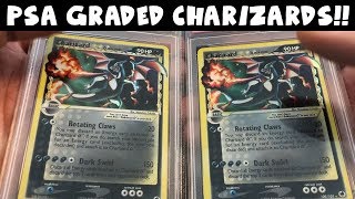 2 GOLD STAR CHARIZARDS!! More CLASSIC Charizard Grades | PSA GRADED POKEMON CARD RETURNS #25