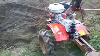 Мотоблок НМБ-1Н7 "Угра" - Запуск двигателя